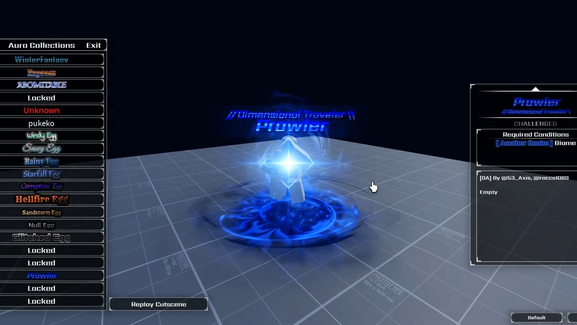 Sol’s RNG Prowler Aura Guide